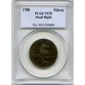 Post Colonial Issues -New Jersey-Coppers (3)