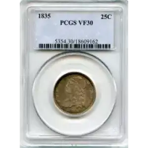 Quarter Dollars---Capped Bust (3)