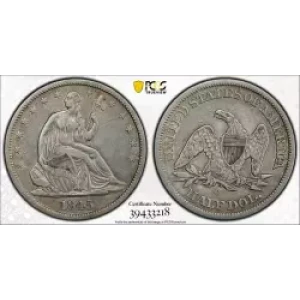 Half Dollars---Liberty Seated 1839-1891 -Silver- 0.5 Dollar (3)