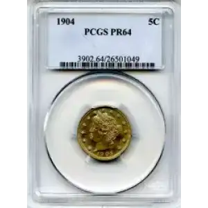 Nickel Five Cent Pieces-Liberty Head 1883-1913 (3)