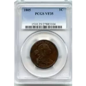 Large Cents---Draped Bust 1796-1807 -Copper- 1 Cent (3)