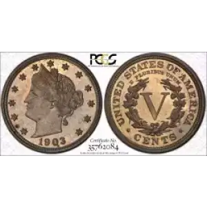 Nickel Five Cent Pieces-Liberty Head 1883-1913 (3)
