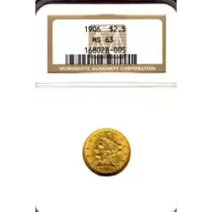 Quarter Eagles---Liberty Head 1840-1907 -Gold- 2.5 Dollar (3)