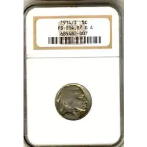 Nickel Five Cent Pieces-Indian Head or Buffalo (3)