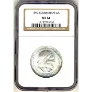 Classic Commemorative Silver--- World's Columbian Exposition Half Dollar 1892 - 1893 -Silver- 0.5 Dollar (3)