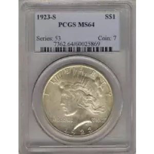 Peace Silver Dollar (3)