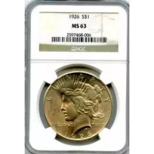 Peace Silver Dollar (3)