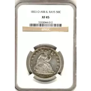 Half Dollars---Liberty Seated 1839-1891 -Silver- 0.5 Dollar (3)