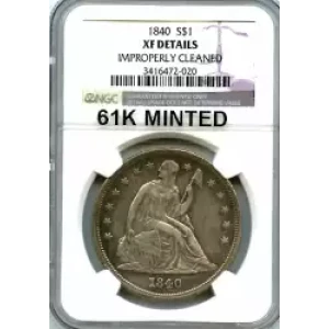 Dollars---Liberty Seated 1840-1873 -Silver- 1 Dollar (3)