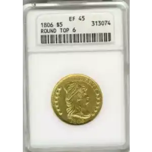 Half Eagles---Draped Bust to Right 1796-1807 -Gold- 5 Dollar (3)
