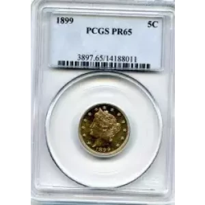 Nickel Five Cent Pieces-Liberty Head 1883-1913 (3)