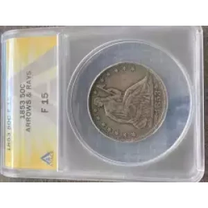 Half Dollars---Liberty Seated 1839-1891 -Silver- 0.5 Dollar (3)