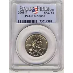 Sacagawea 2000-2017 - Brass Dollar (3)