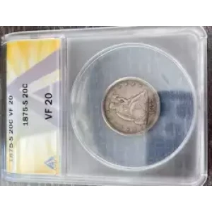 Twenty Cent Pieces-Liberty Seated 1875-1878 (3)