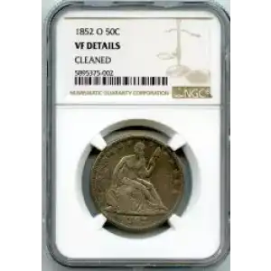 Half Dollars---Liberty Seated 1839-1891 -Silver- 0.5 Dollar (3)