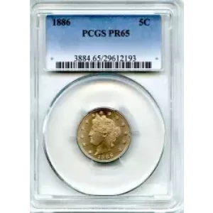 Nickel Five Cent Pieces-Liberty Head 1883-1913 (3)