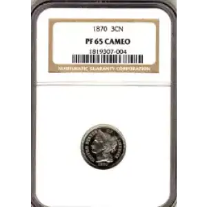 Nickel Three Cent Pieces 1865-1889 (3)