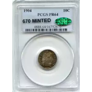 Dimes---Barber or Liberty Head 1892-1916 -Silver- 1 Dime (3)