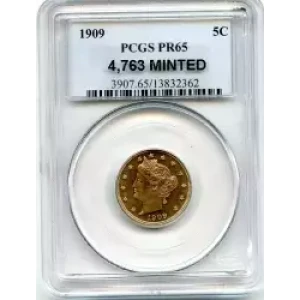 Nickel Five Cent Pieces-Liberty Head 1883-1913 (3)