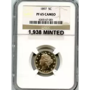 Nickel Five Cent Pieces-Liberty Head 1883-1913 (3)