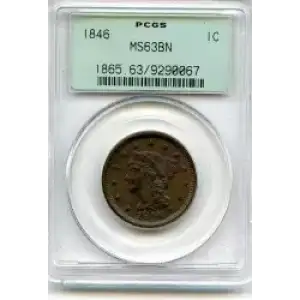 Large Cents - Braided Hair Cent (1839-1857) (3)