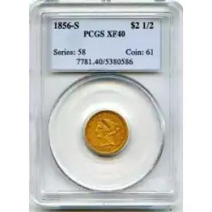 Quarter Eagles---Liberty Head 1840-1907 -Gold- 2.5 Dollar (3)