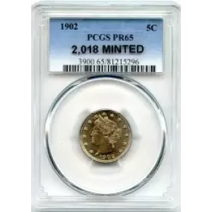 Nickel Five Cent Pieces-Liberty Head 1883-1913 (3)