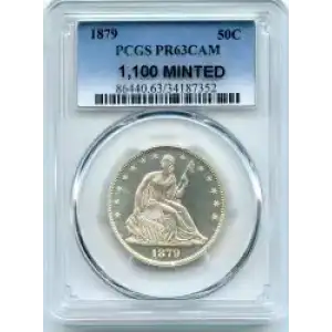 Half Dollars---Liberty Seated 1839-1891 -Silver- 0.5 Dollar (3)