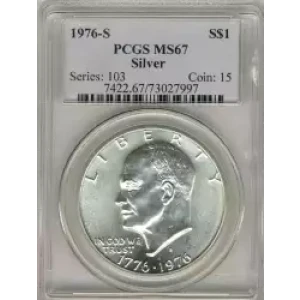 Dollars---Eisenhower 1971-1978 Copper-Nickel- 1 Dollar (3)