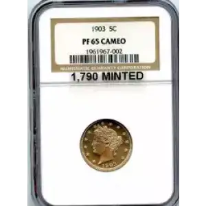 Nickel Five Cent Pieces-Liberty Head 1883-1913 (3)