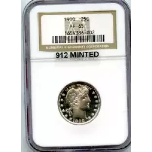 Quarter Dollars---Barber or Liberty Head (3)