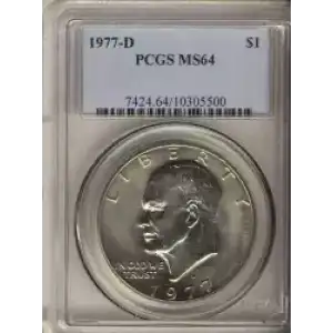 Dollars---Eisenhower 1971-1978 Copper-Nickel- 1 Dollar (3)