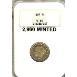 Nickel Five Cent Pieces-Liberty Head 1883-1913 (3)