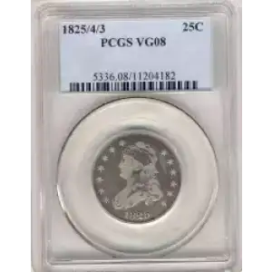 Quarter Dollars---Capped Bust (3)