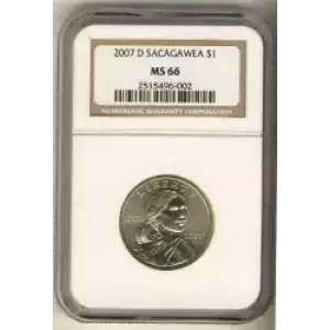 Sacagawea 2000-2017 - Brass Dollar (3)