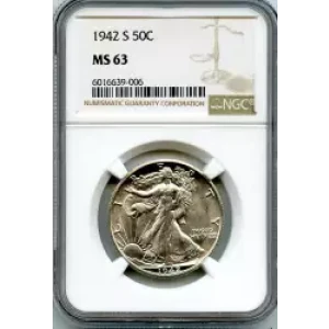 Half Dollars---Liberty Walking 1916-1947 -Silver- 0.5 Dollar (3)