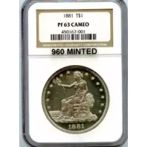 Trade Dollars---Trade Dollars 1873-1885 -Silver- 1 Dollar (3)