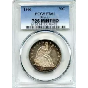 Half Dollars---Liberty Seated 1839-1891 -Silver- 0.5 Dollar (3)