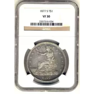 Trade Dollars---Trade Dollars 1873-1885 -Silver- 1 Dollar (3)