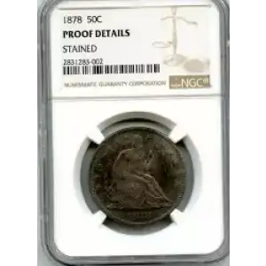 Half Dollars---Liberty Seated 1839-1891 -Silver- 0.5 Dollar (3)