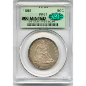 Half Dollars---Liberty Seated 1839-1891 -Silver- 0.5 Dollar (3)