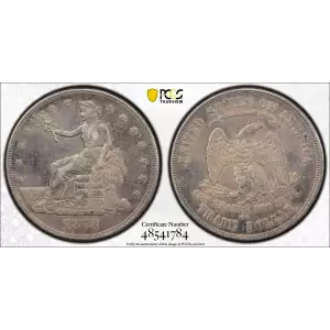 Trade Dollars---Trade Dollars 1873-1885 -Silver- 1 Dollar (2)