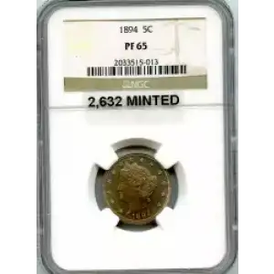 Nickel Five Cent Pieces-Liberty Head 1883-1913 (3)