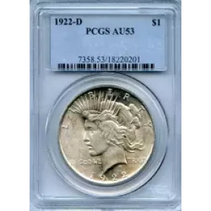 Peace Silver Dollar (3)