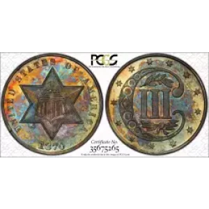 Silver Three Cent Pieces Trimes-1851-1873 (3)