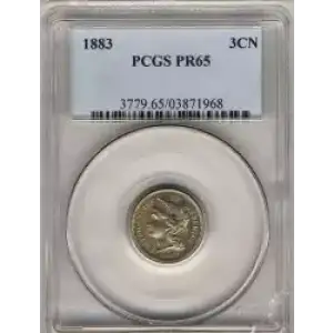 Nickel Three Cent Pieces 1865-1889 (3)