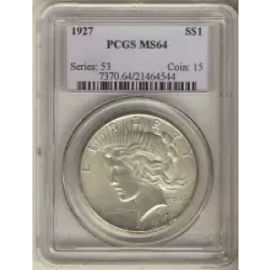 Peace Silver Dollar (3)