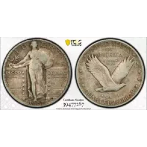 Quarter Dollars---Standing Liberty (3)