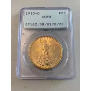 Double Eagles---Saint Gaudens 1907-1933 -Gold- 20 Dollar (3)