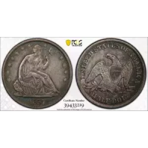 Half Dollars---Liberty Seated 1839-1891 -Silver- 0.5 Dollar (3)